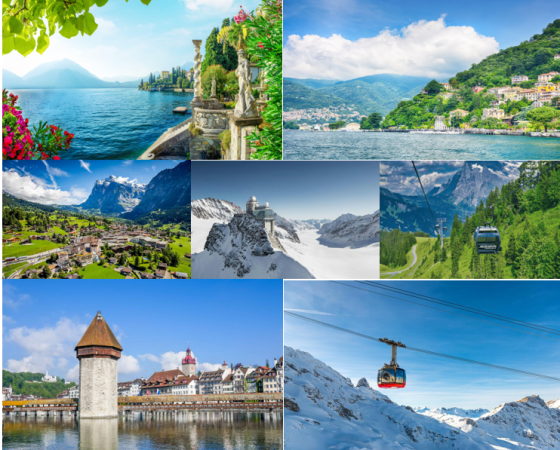 Italy, Swiss & Paris Package 15N/16D