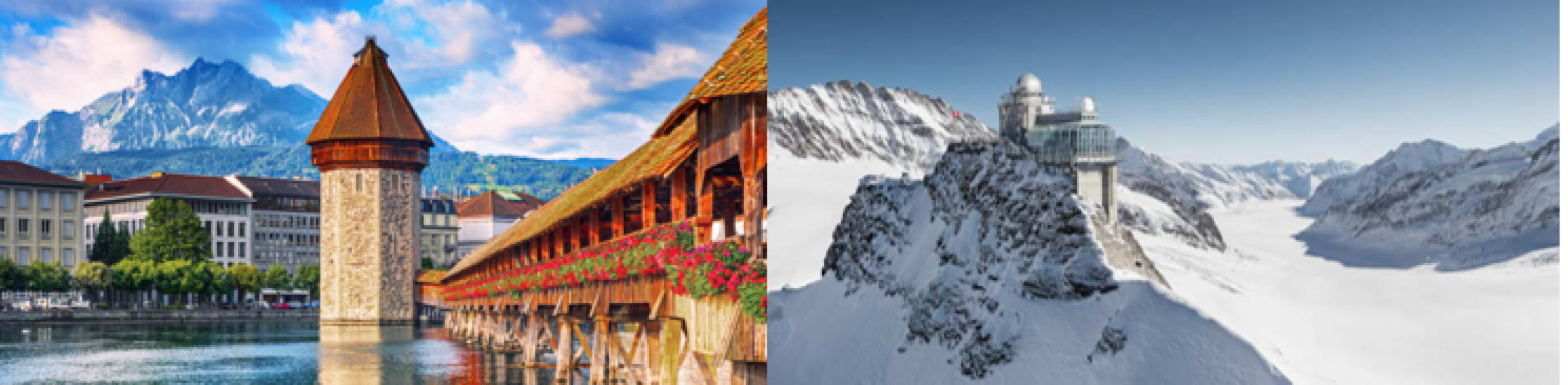 Italy, Swiss & Paris Package 15N/16D